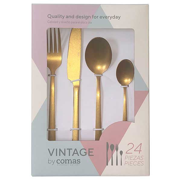 BCN Gold - Case Vintagе Комплект 24 части 